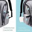 La Tasche Iconic Backpack Grey