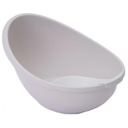 Bubble Cuddle Bath with Bath Seat Taupe