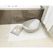 Bubble Cuddle Bath with Bath Seat Taupe