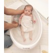 Bubble Cuddle Bath with Bath Seat White