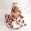 Snuggle Hunny Hooded Towel Rosebud