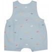 Toshi Baby Romper Folk Koko Dog