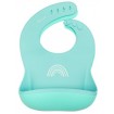 Little Woods Wipe Away Silicone Bib 2 Pack