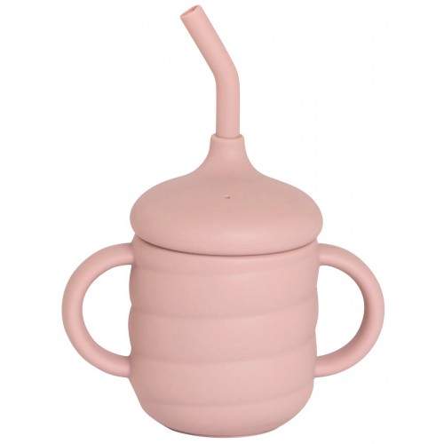 All4Ella Silicone Sippy Cup With Straw