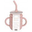 All4Ella Silicone Sippy Cup With Straw