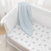 Living Textiles Co-Sleeper Fitted Sheets Mason