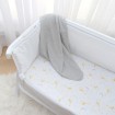 Living Textiles Co-Sleeper Fitted Sheets Noah