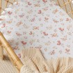 Snuggle Hunny Bassinet Sheet Change Pad Sheet Butterfly