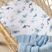 Snuggle Hunny Bassinet Sheet Change Pad Sheet Ocean