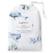 Snuggle Hunny Bassinet Sheet Change Pad Sheet Ocean