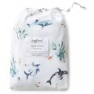 Snuggle Hunny Fitted Cot Sheet Ocean