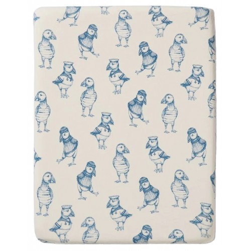 Wilson and Frenchy Bassinet Sheet Petit Puffin