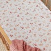 Snuggle Hunny Fitted Cot Sheet Butterfly