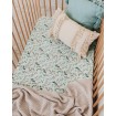 Snuggle Hunny Fitted Cot Sheet Daintree