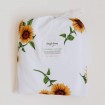 Snuggle Hunny Fitted Cot Sheet Sunflower