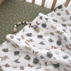 Living Textiles Quilted Cot Comforter Forest Retreat