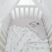 Living Textiles Cot Fitted Sheets Dandelion