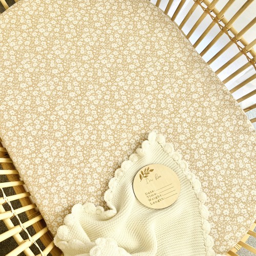 Mini and Me Bassinet Fitted Sheet Bethany