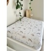 Mini and Me Bassinet Fitted Sheet Oceania