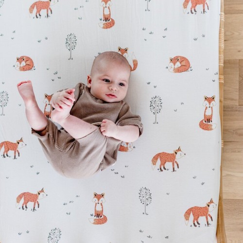 Mister Fly Cot Sheets Fox
