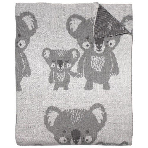 Mister Fly Knitted Blanket Koala