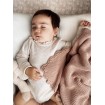Mini and Me Shell Baby Blanket Blush