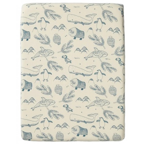 Wilson and Frenchy Bassinet Sheet Arctic Blast
