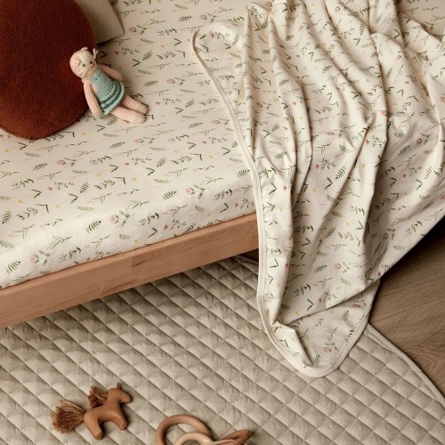 Wilson and Frenchy Cot Sheet Wild Flower