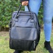 La Tasche Vogue Nappy Backpack Black