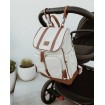 OiOi Nappy Backpack Canvas Terracotta