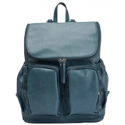 OiOi Nappy Backpack Stone Blue