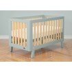 Boori Turin Cot Blueberry Almond + Free Toddler Guard Panel and Mattress Protector