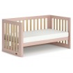 Boori Turin Cot Cherry Almond + Free Toddler Guard Panel and Mattress Protector