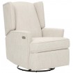 Il Tutto Chelsea Electric Glider Recliner Chair Egg Shell