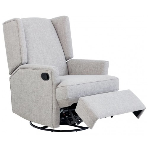 Il Tutto Chelsea Glider Recliner Chair Pure Grey