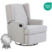 Il Tutto Chelsea Glider Recliner Chair Pure Grey