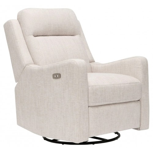 Il Tutto Henry Electric Glider Recliner Chair Egg Shell