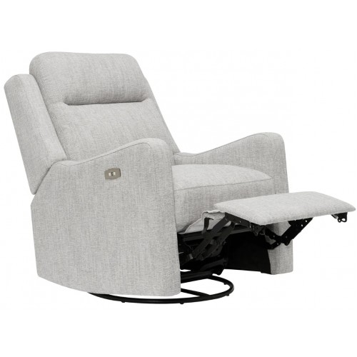 Il Tutto Henry Electric Glider Recliner Chair Pure Grey