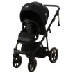 Bambini Geneva Modern Pram Black Black