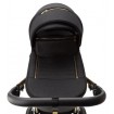 Bambini Geneva Modern Pram Black Black