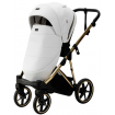 Bambini Geneva Modern Pram White Gold