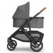 Uppababy Vista V3 With Bassinet Greyson + Free Upper Adaptors