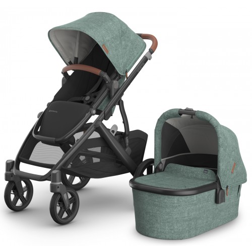 Uppababy Vista V3 With Bassinet Gwen + Free Upper Adaptors